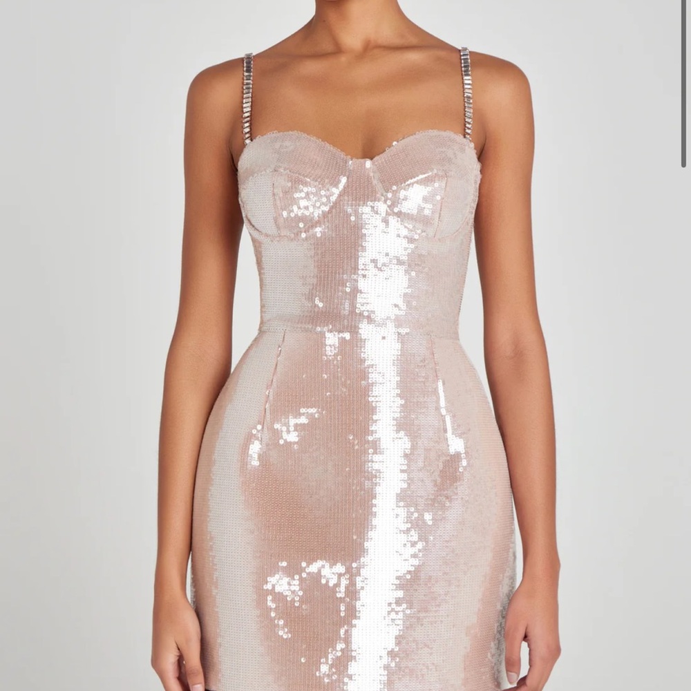 Leighton Champagne Mini Dress